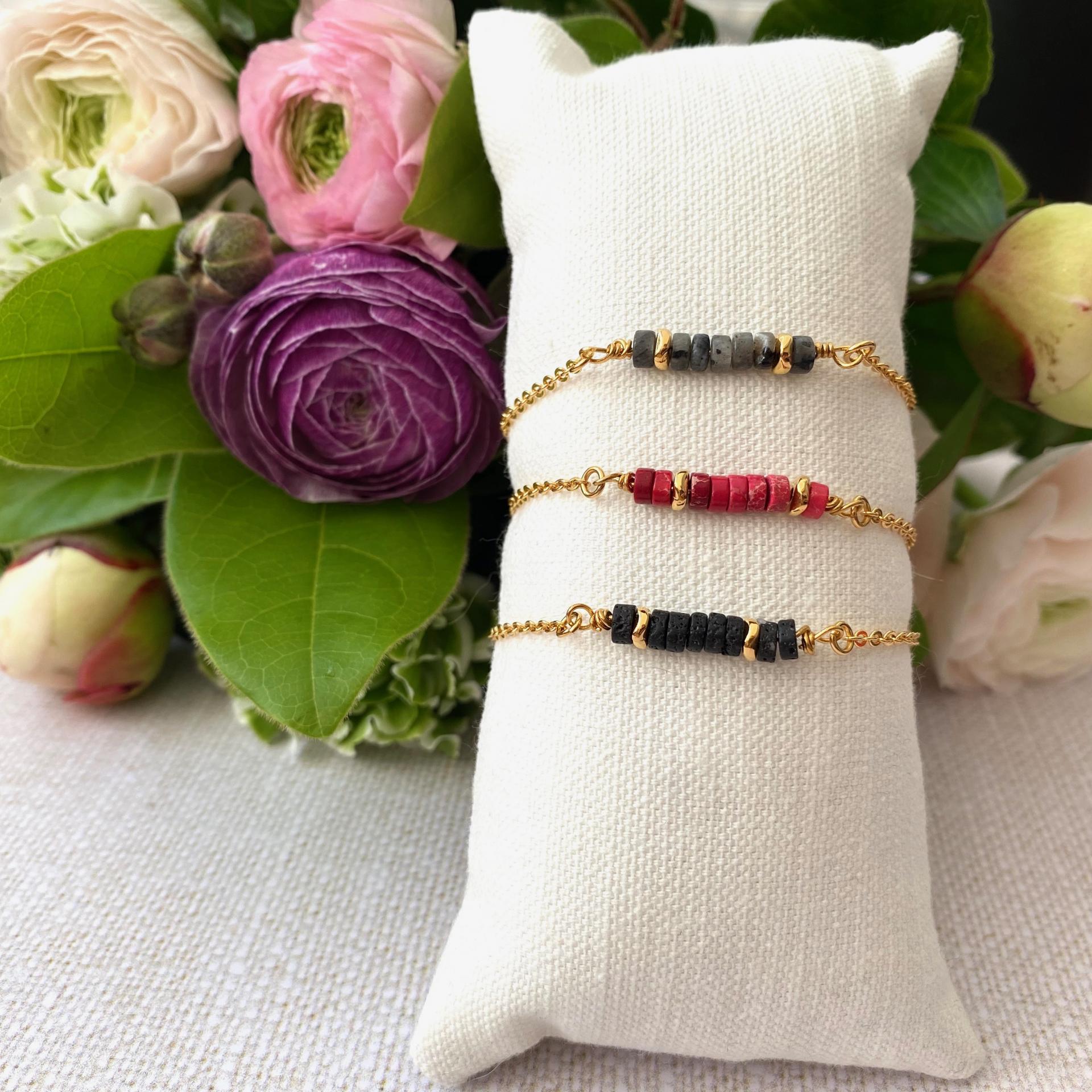 Bracelet perles heishi